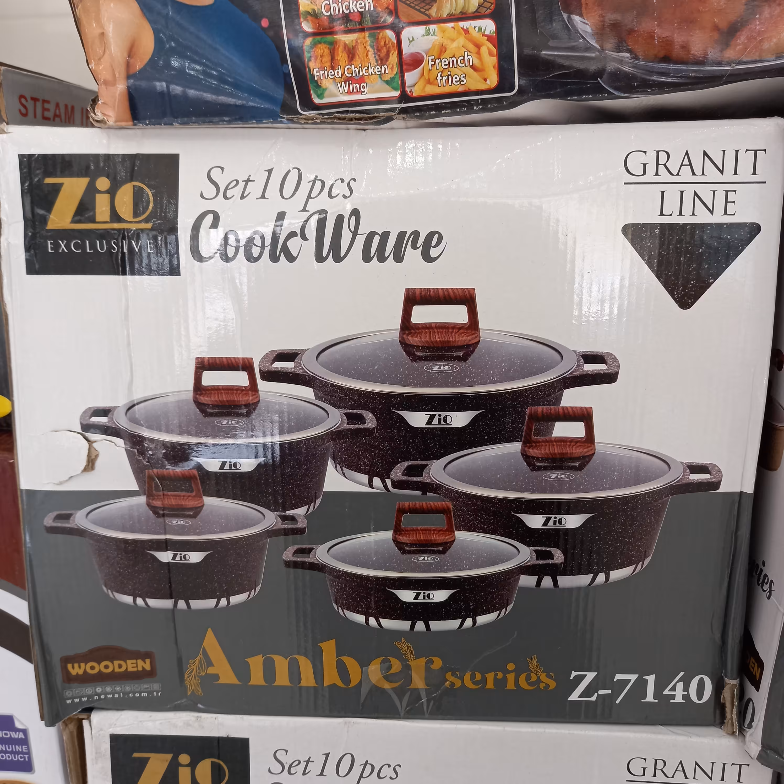 سرویس قابلمه زیو 10 پارچه گرانیتی  مدلZ7140