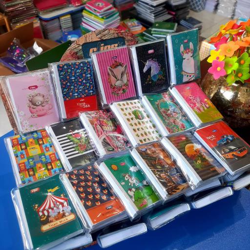 دفترچه یادداشت دکمه دار