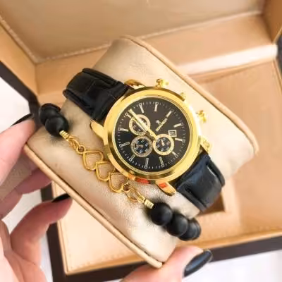 ساعت زنانه رومانسون به همراه دستبند