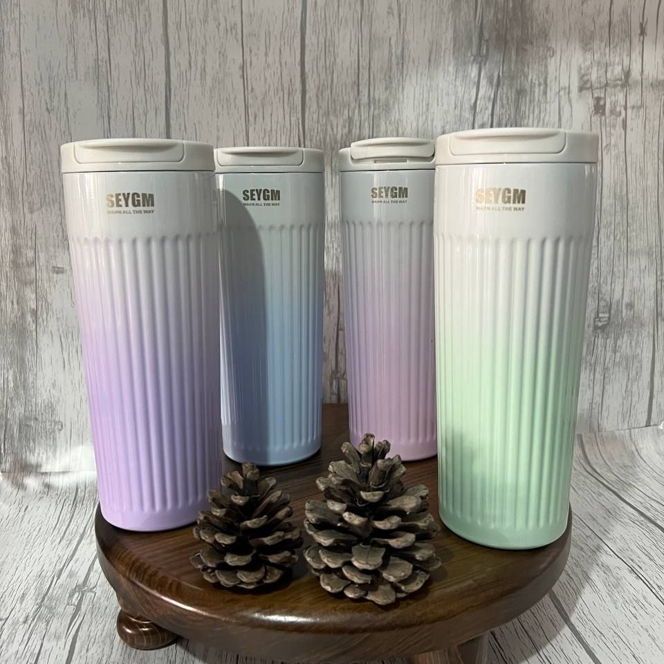 تراول ماگ استوانه ای  استیل 