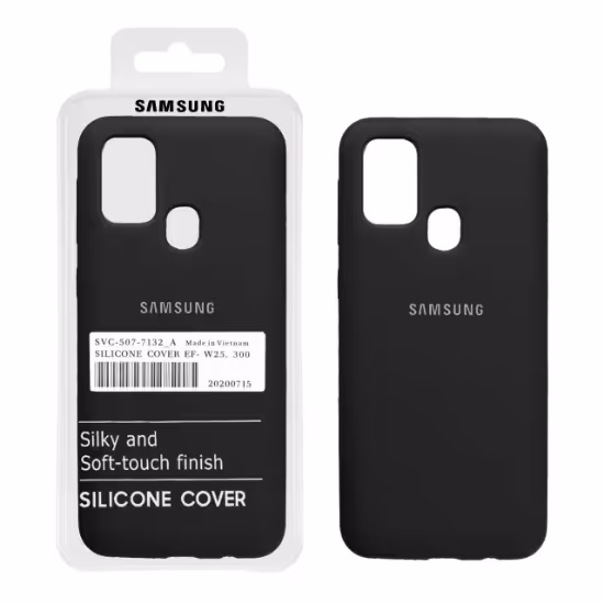 قاب گوشی سیلیکونی پاک کنی اورجینال درجه یک برای Samsung Galaxy M31