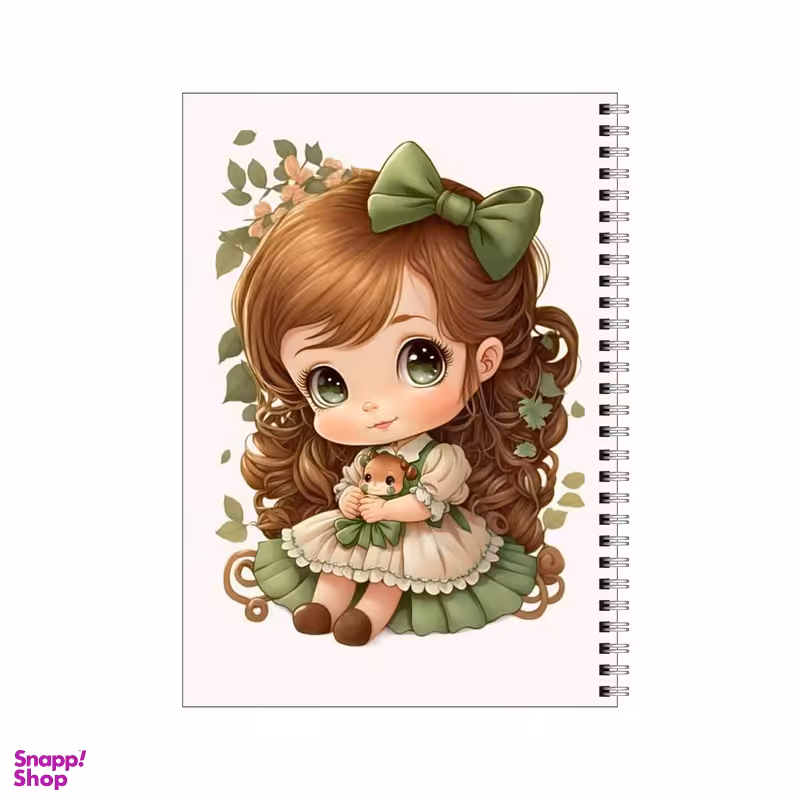 دفتر مشق 80 برگ بامبیلیپ طرح دخترانه فانتزی کد 9557708