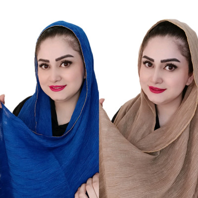 شال پلیسه دور زیپی وارداتی