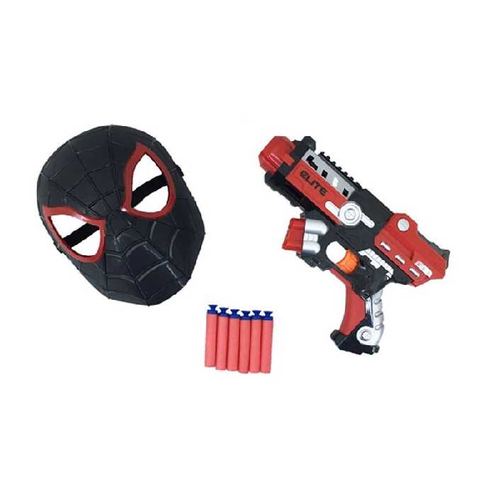 تفنگ و ماسک اسپایدرمن مدل SB472