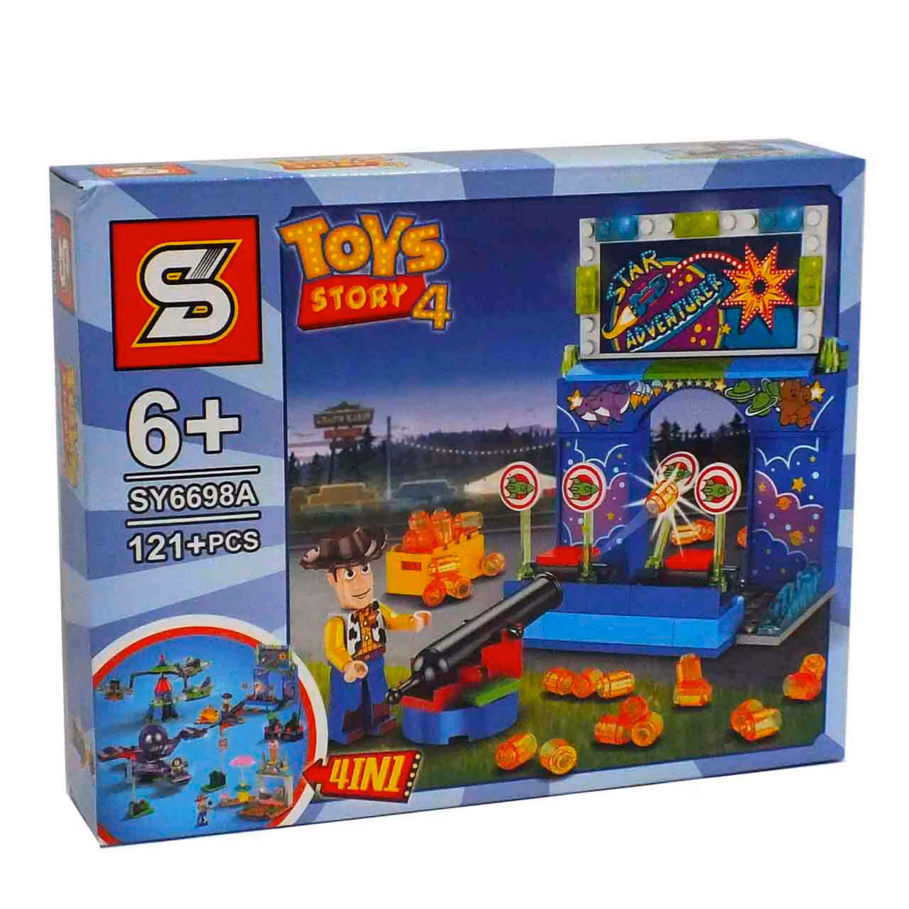 لگو داستان اسباب بازی 1D4 -  SY 6698A -762 TOYS STORY 4