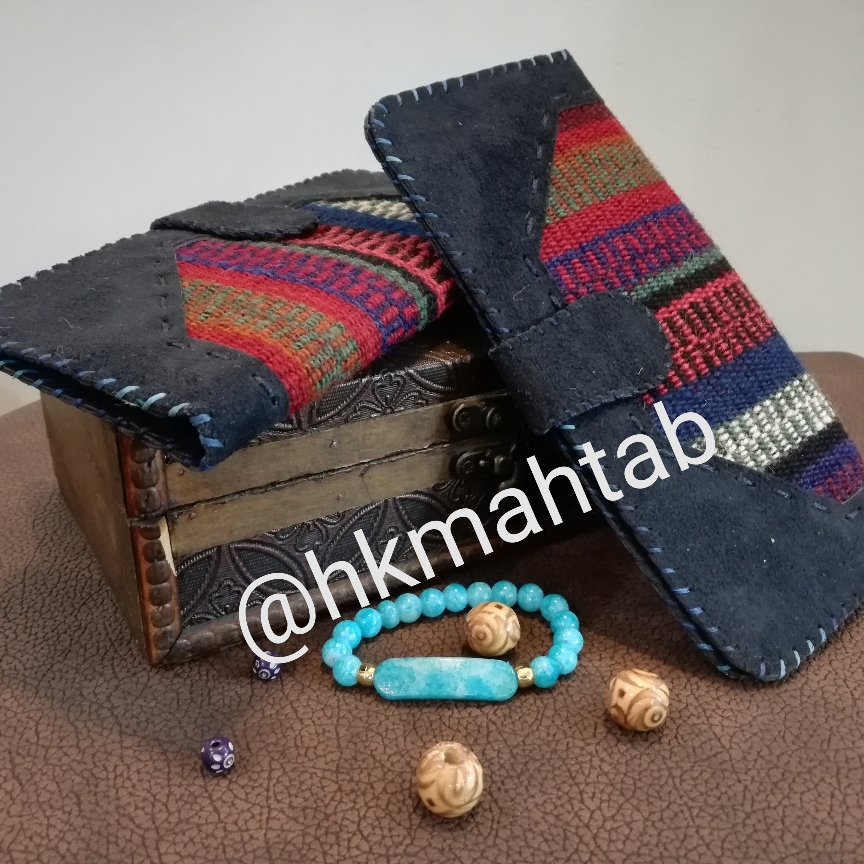 کیف زنانه جاجیمی سورمه ای