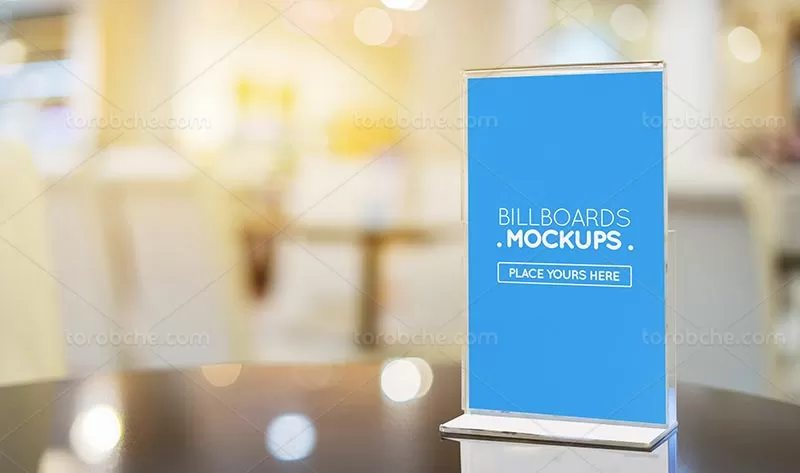 موکاپ منو رستوران PSD | گرافیک با طعم تربچه