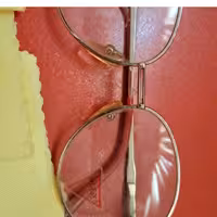 عینک کائوچو  پک دو عددی محکم فلزی