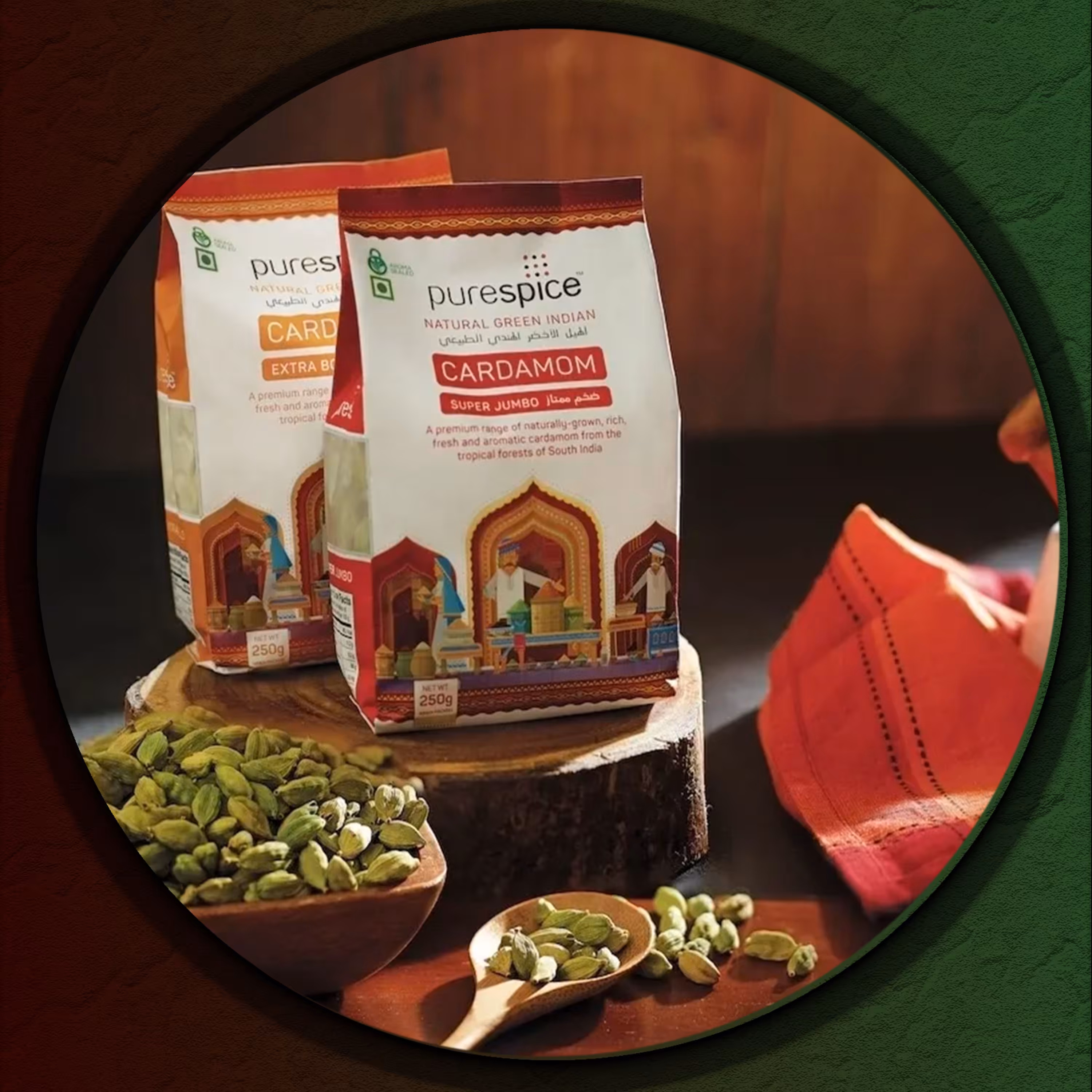 هل پیور اسپایس قرمز  25 بسته 10 گرمی - با کیفیت تر از اکبر بنفش -