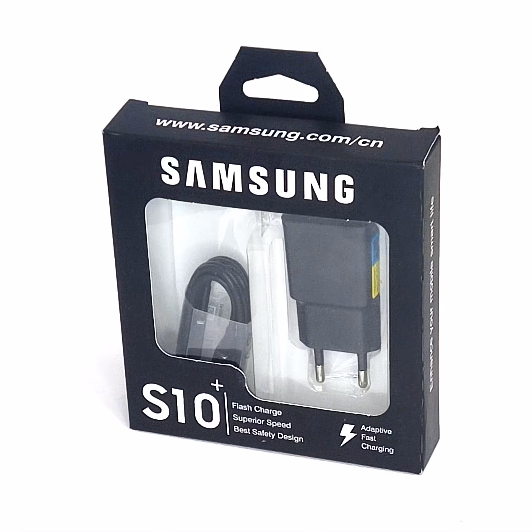 اداپتور وکابل فست سامسونگ s10 اورجینال cتایپ  یک سال گارانتی بیغید شط