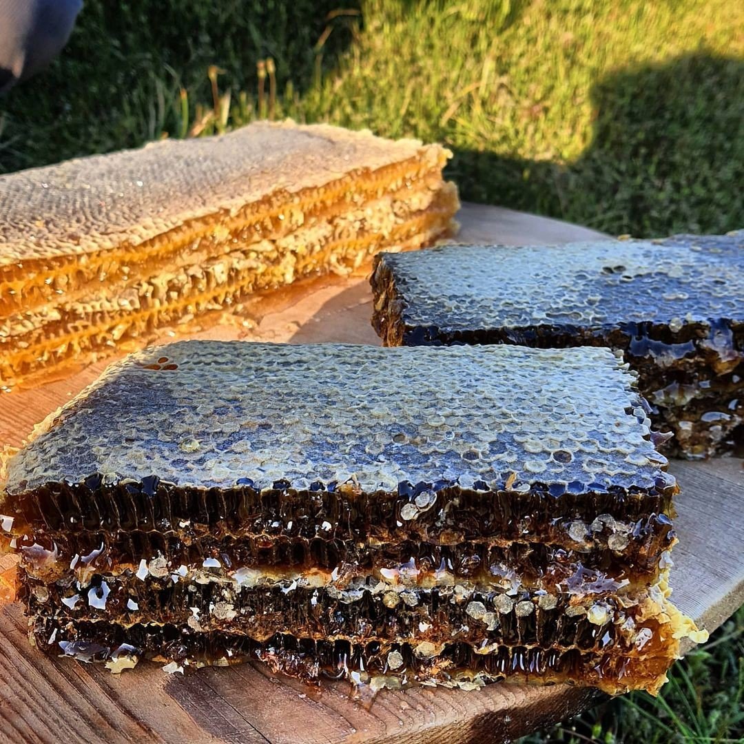 عسل مومدار قرمز بالکان