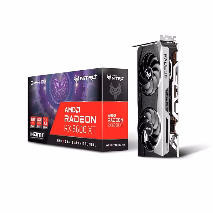 کارت گرافیک سافایر NITRO  Radeon RX 6600 XT 8G