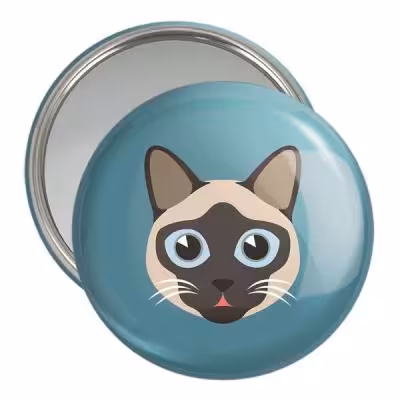 آینه جیبی خندالو طرح گربه کد 5008