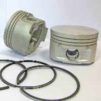 پیستون 50با رینگ کامل 206 تیپ5 kik