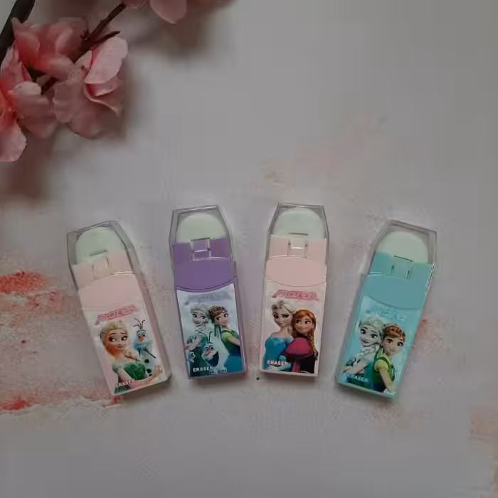 پاک کن فانتزی کشویی السا و آنا پاکن کاتری (جوجه شاپ)