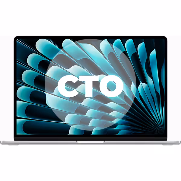 مک بوک ایر 15 اینچ M2 کاستوم پردازنده 8core - 10core حافظه رم 16 گیگابایت هارد 1 ترابایت نقره ای Z18P000PW - Hiapple.ir