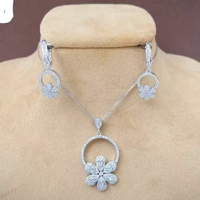 نیم ست نقره