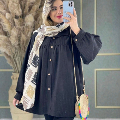 مانتو اسپرت زنانه شانتون مدل مانتو قواره دار دیانا