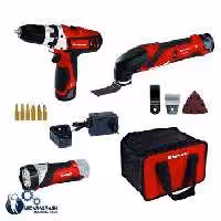 ست ابزار همه کاره شارژی آینهل مدل RT-TK 12 Li KIT - ابزار یراق