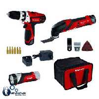 ست ابزار همه کاره شارژی آینهل مدل RT-TK 12 Li KIT - ابزار یراق