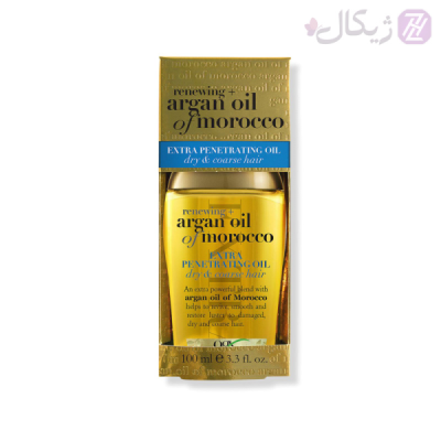روغن آرگان مراکشی برند او جی ایکس مدل EXTRA Penetrating Oil حجم 100 میلی لیتر