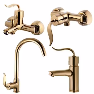 ست شیرآلات اوج مدل فیدر بسته 4 عددی