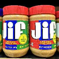 کره بادام زمینی جیف Jif کرمی بدون گلوتن ساخت آمریکا 454 گرم آجیل و خشکبار مهران 