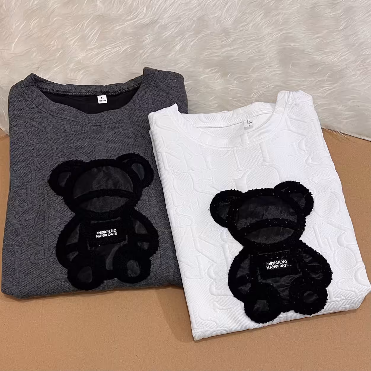 تیشرت لش برجسته خرسی