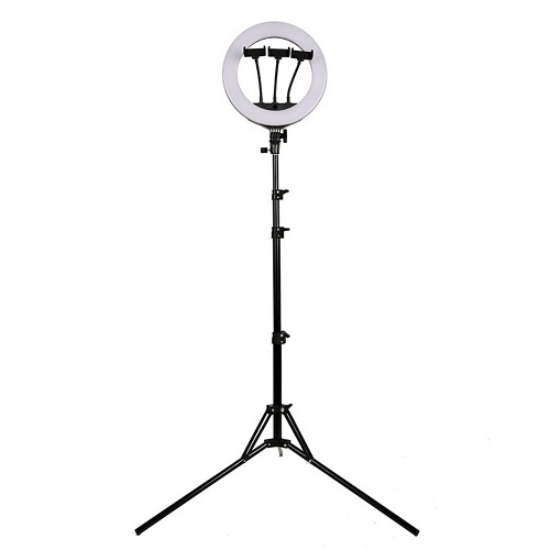 رینگ لایت 14 اینچی جی ماری مدل Jmary FM14R (  سه پایه)