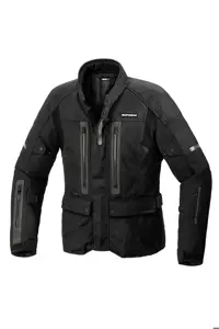 کاپشن موتورسوار مشکی مردانه سیاه موتور مسافر 3 ژاکت H2Out اسپیدی Spidi