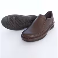 کفش مردانه تمام چرم طبی مدل کلارک قهوه ای