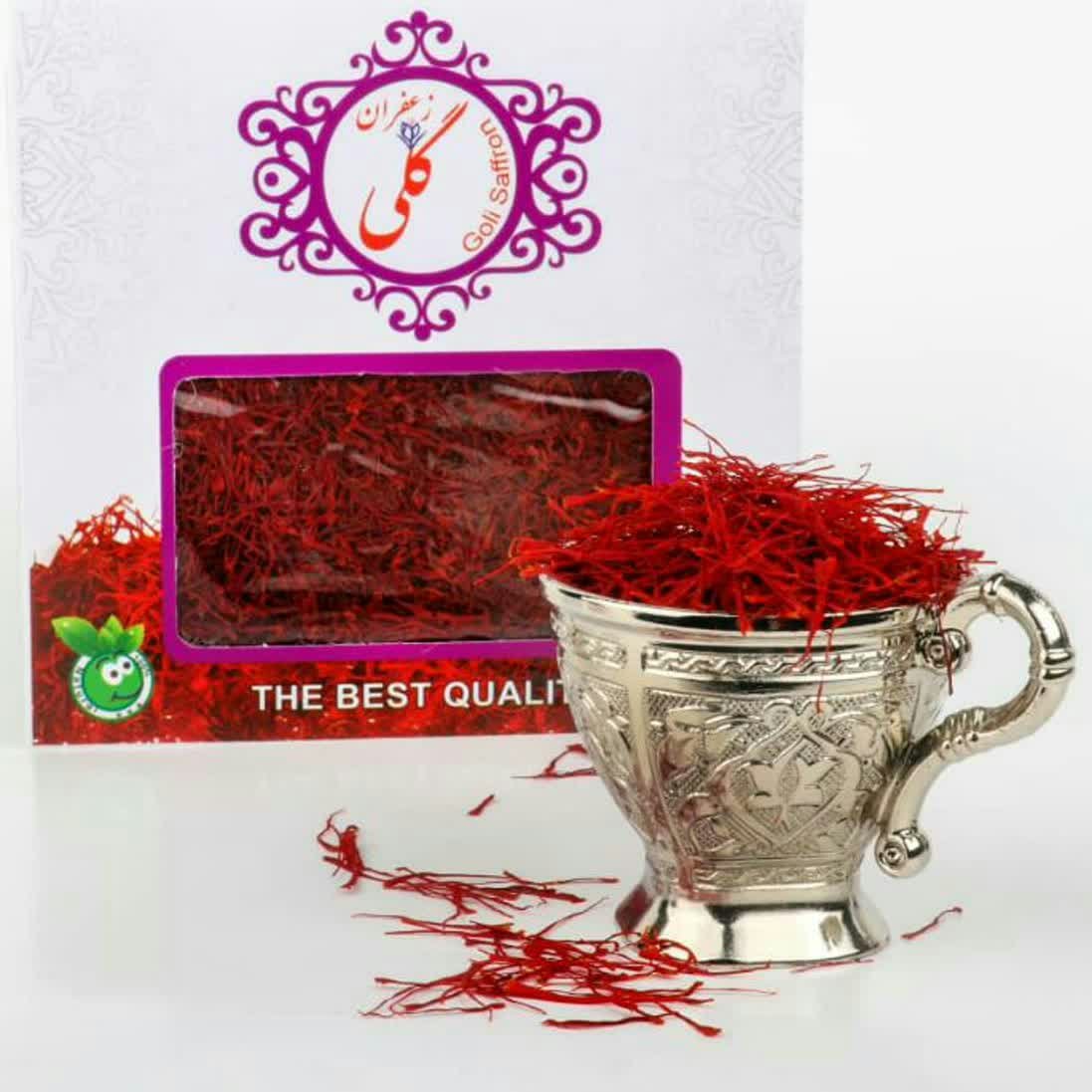زعفران 1 مثقالی سرگل گلی 