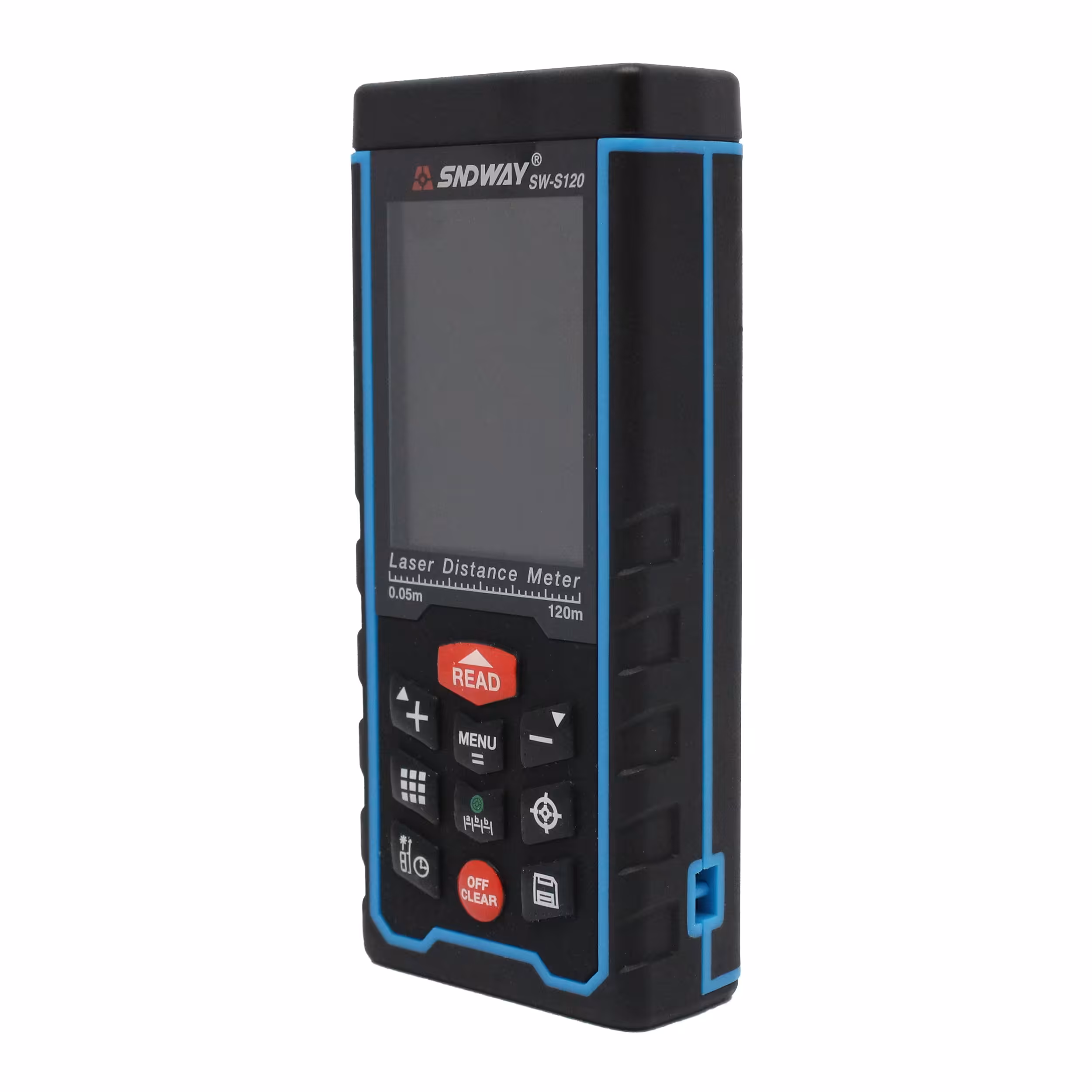 متر لیزری دوربین دار 120 متری بلوتوث دار     SNDWAY SW S120 