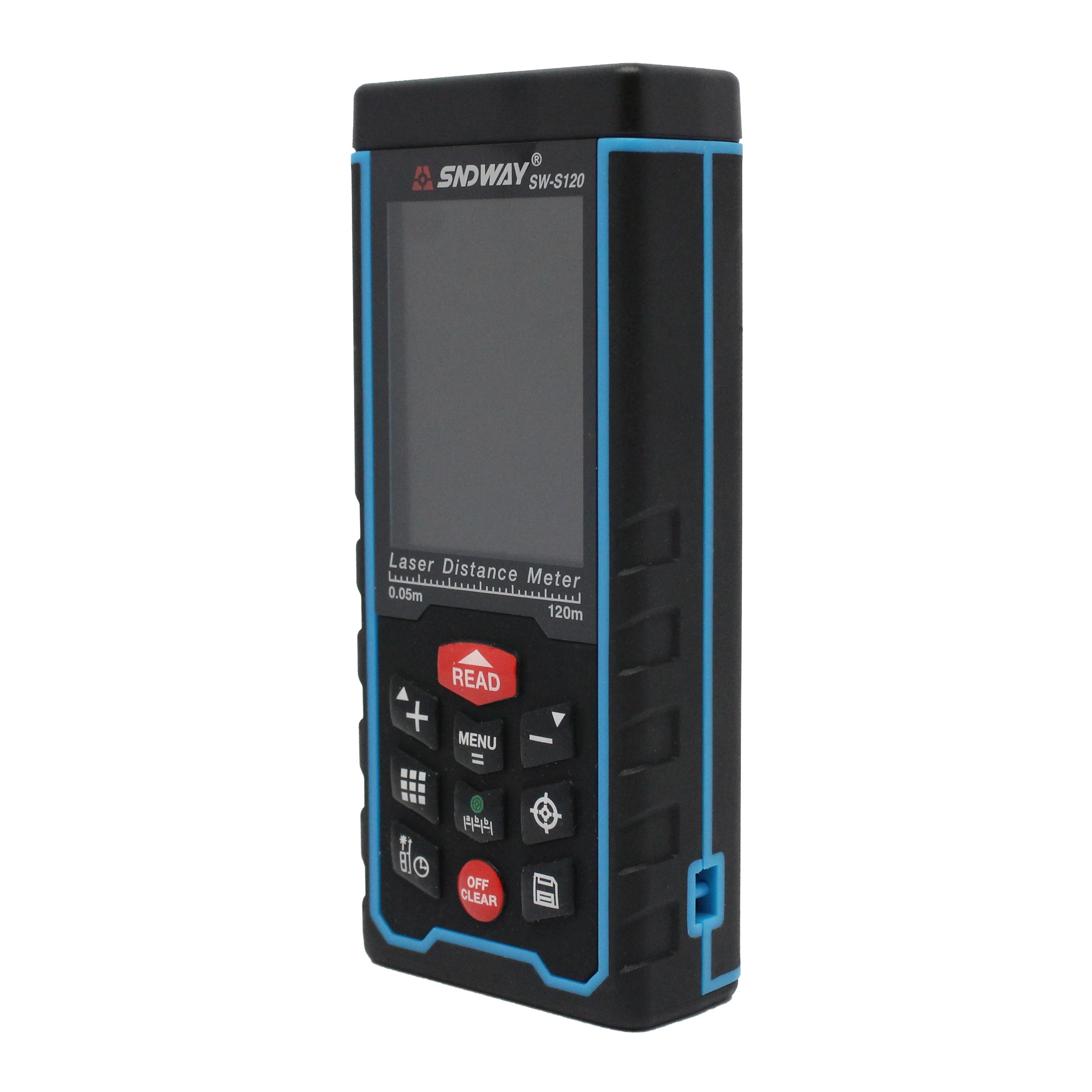 متر لیزری دوربین دار 120 متری بلوتوث دار     SNDWAY SW S120 