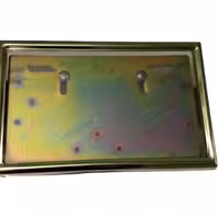 قاب پلاک فلزی.رنگ بندی طلایی و نقره ای