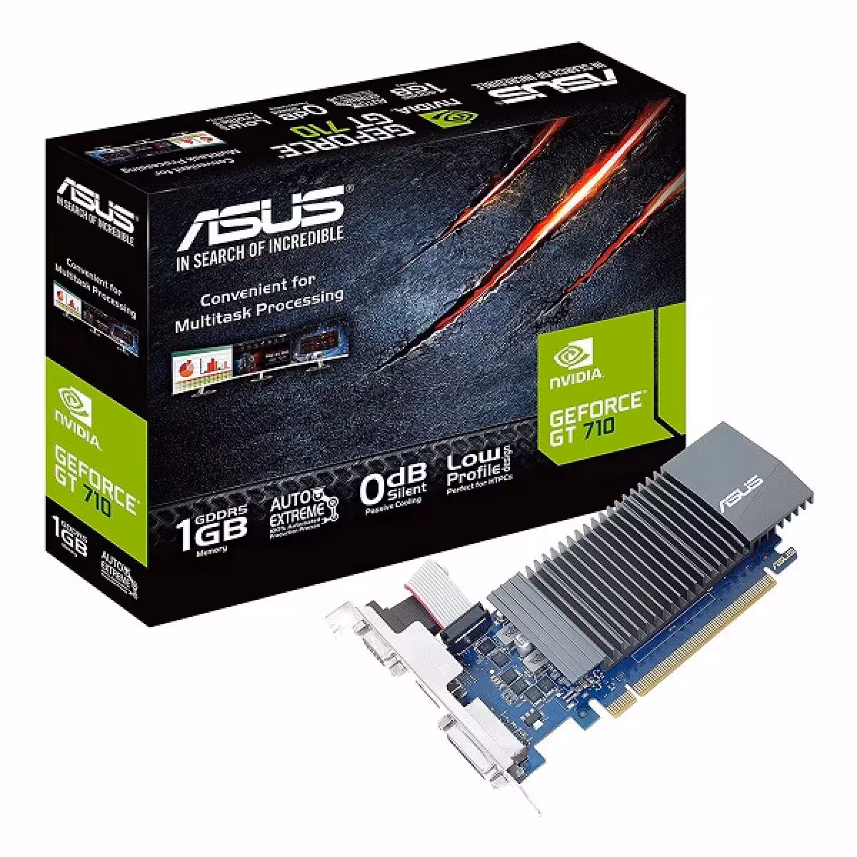 کارت گرافیک ایسوس مدل ASUS GT 710-SL 1G D5