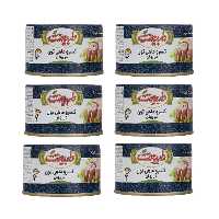 تن ماهی طبیعت وزن 150 گرم بسته ی 6 عددی