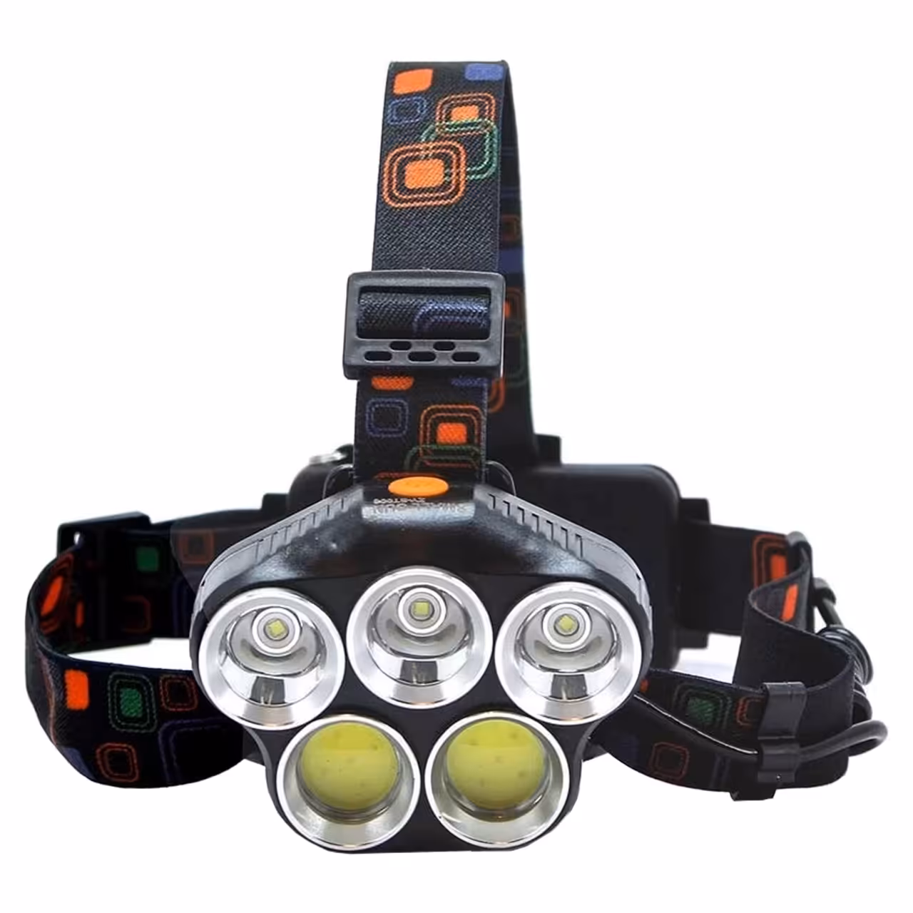 چراغ پیشانی 5 لامپ اسمال سان مدل ZY-BT006