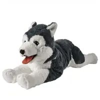 عروسک سگ هاسکی سیبریایی آیکیا.60cm. مدل LIVLIG.کدمحصول 405.567.28 . siberian husky