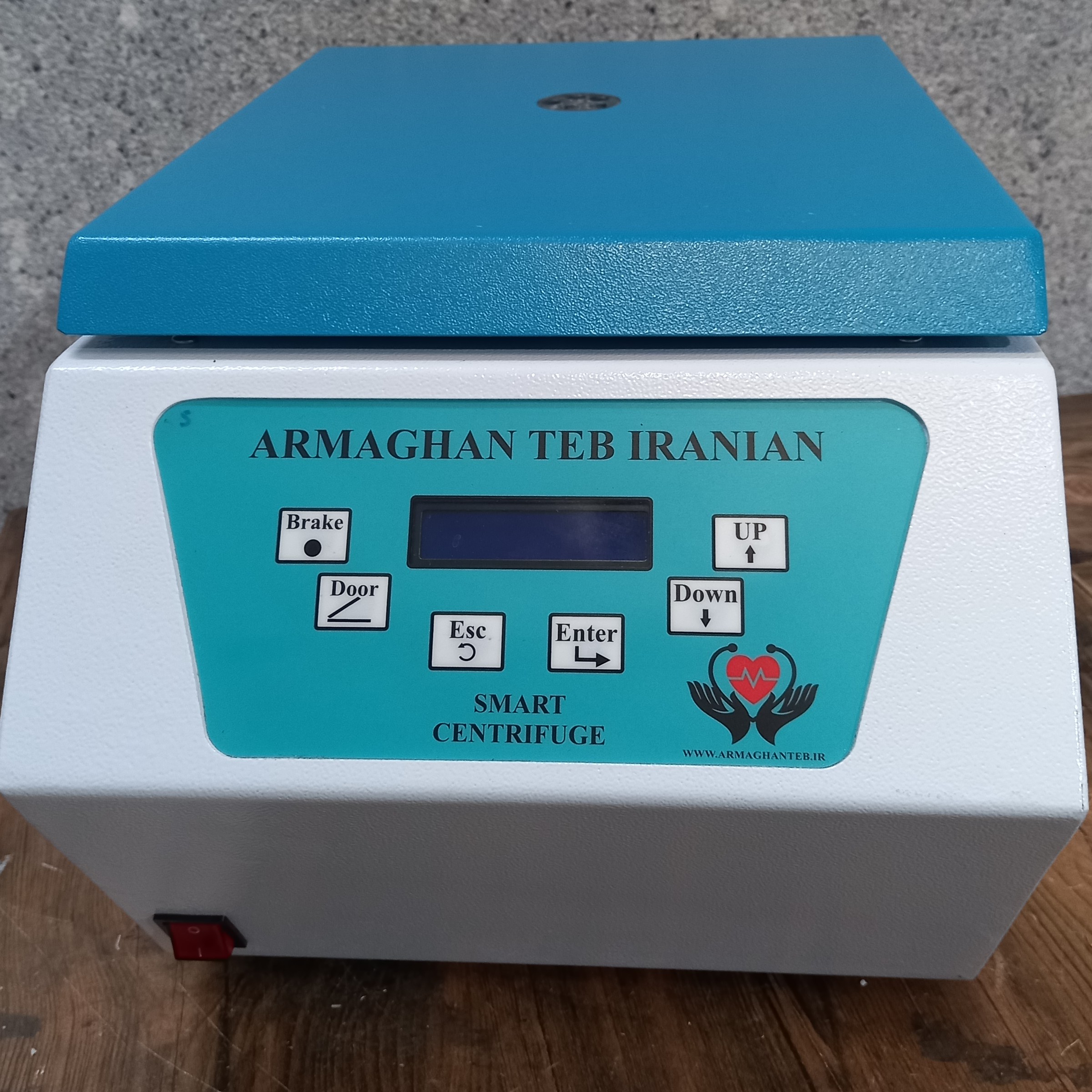 سانتریفیوژ 4000 دور 8 شاخه PRP لوله های 15ml (باگت آلومینیوم)
