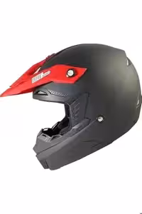 کلاه کاسکت موتورسیکلت مشکی موتور Cross Helmet N 600 مات سیاه ام تی اس MTS