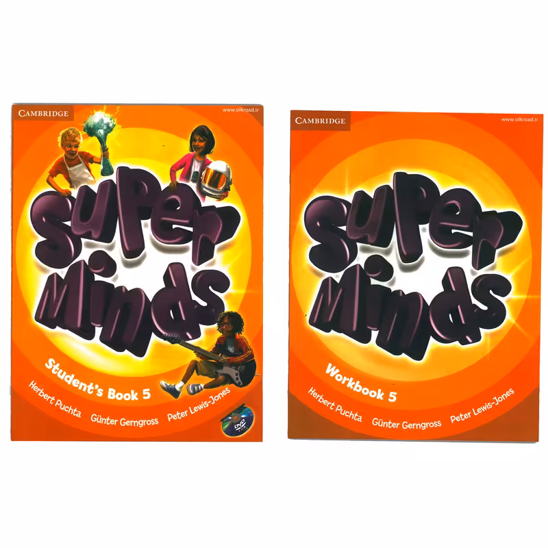 کتاب Super Minds 5 اثر Herbert Puchta انتشارات کمبریج 2 جلدی