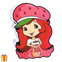 جعبه شانسی 6 عددی دختر توت فرنگی آلبونی