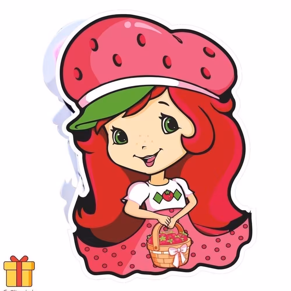 جعبه شانسی 6 عددی دختر توت فرنگی آلبونی