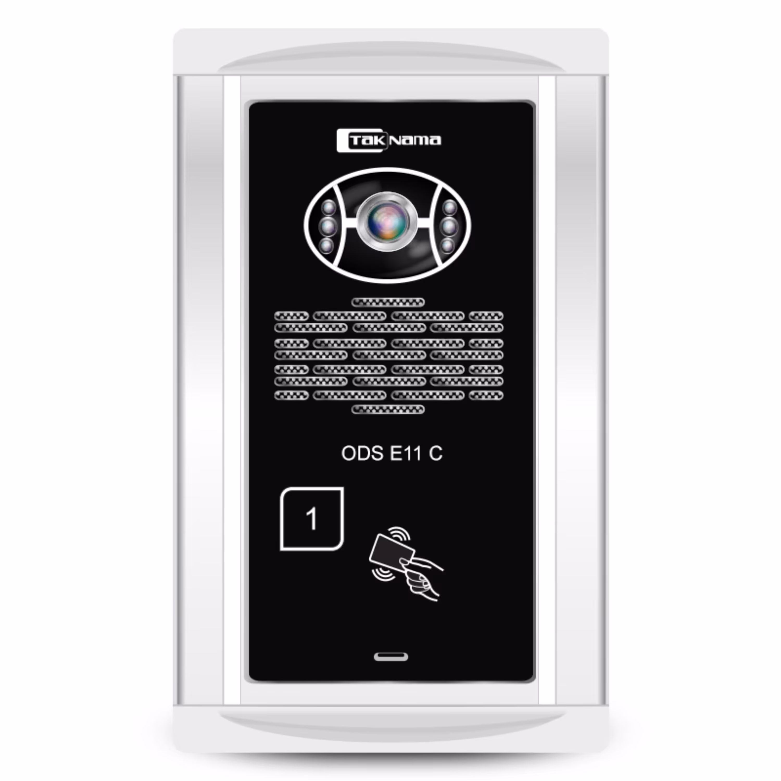 پنل تکنما لمسی کارتی 1 واحدی سری E