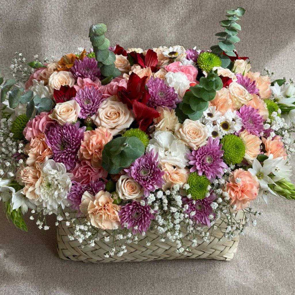 باکس گل حصیری