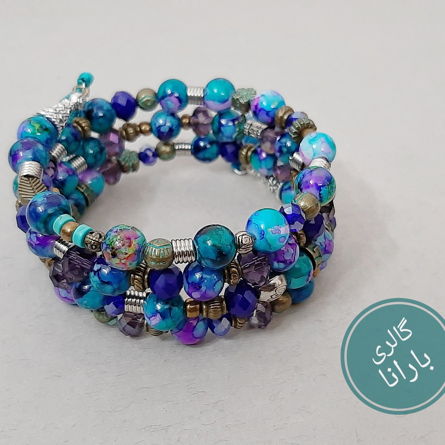 دستبند النگویی 4 ردیف هندی