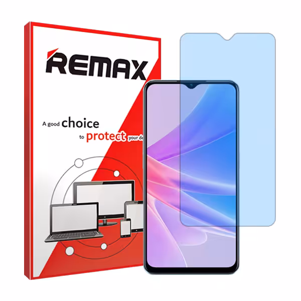 گلس اوپو A1x مدل هیدروژلی آنتی بلو برند ریمکس کد S