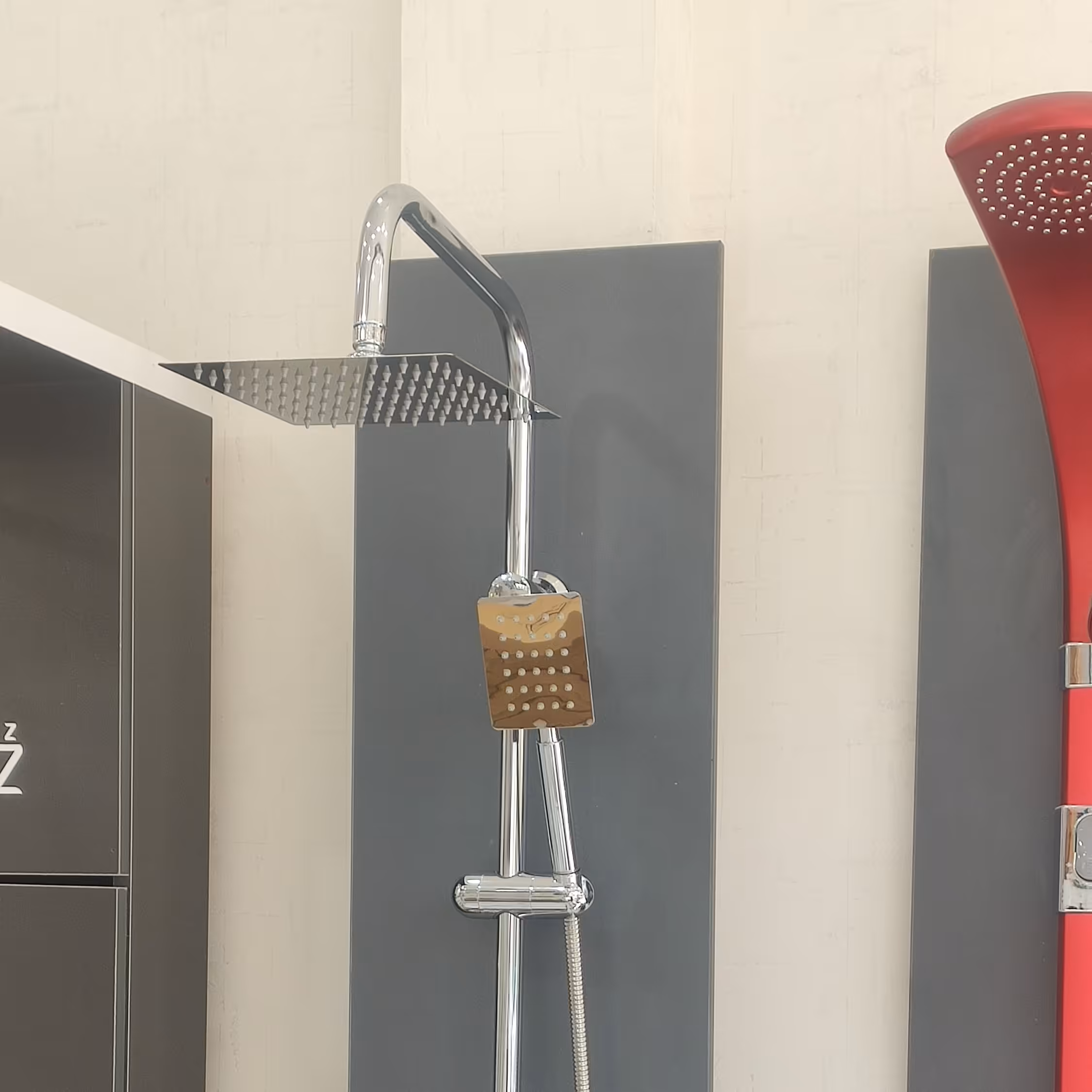 علم دوش دوکاره استیل 