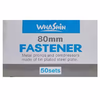خرید فنر پوشه (گیره پوشه) واشین WHASHIN بسته 50 عددی مدل شیطونک فلزی
